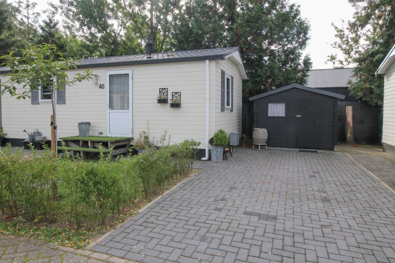 Sfeervol Chalet Op De Veluwe 皮滕 外观 照片