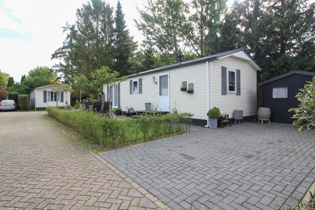 Sfeervol Chalet Op De Veluwe 皮滕 外观 照片