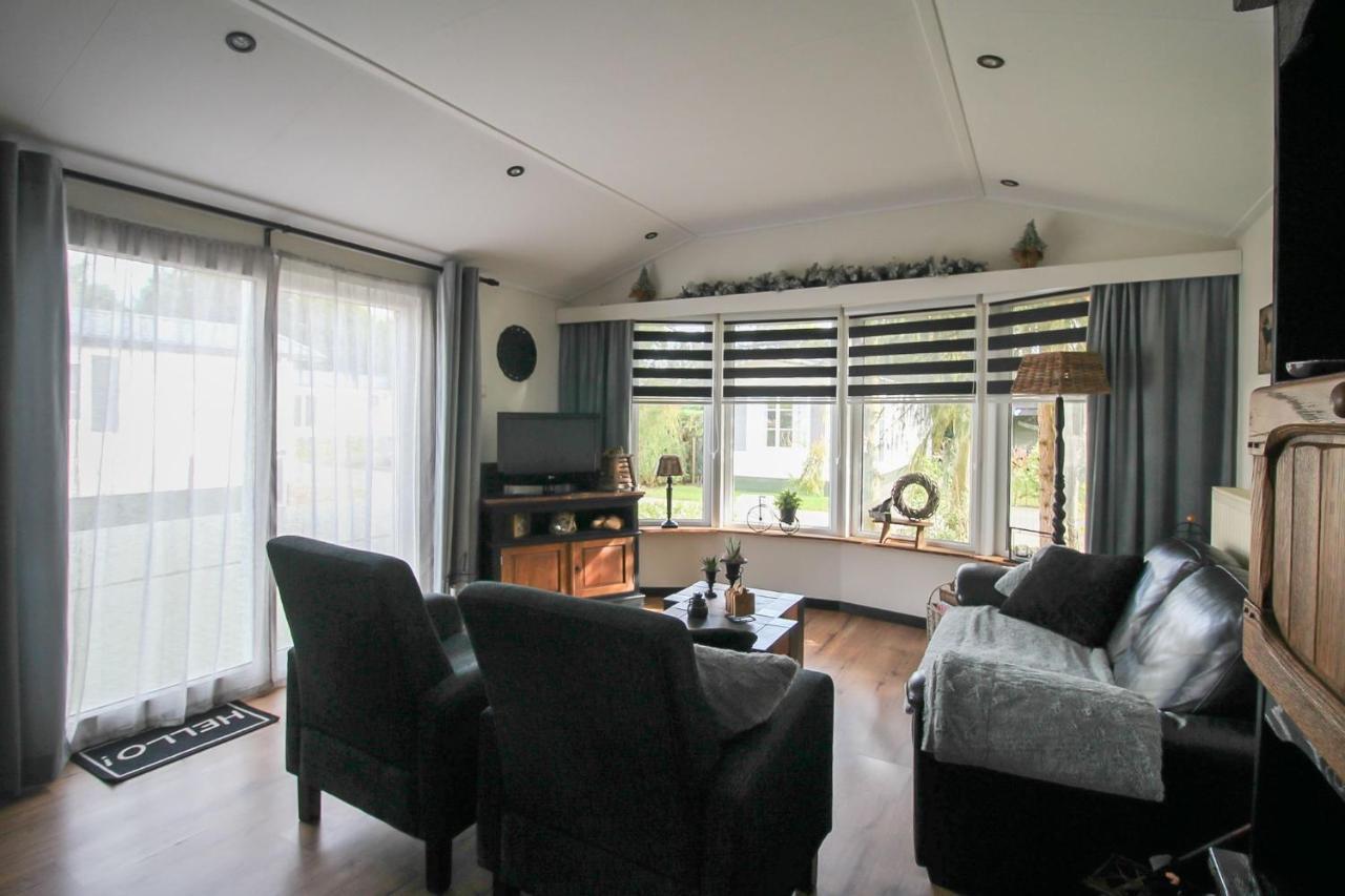 Sfeervol Chalet Op De Veluwe 皮滕 外观 照片
